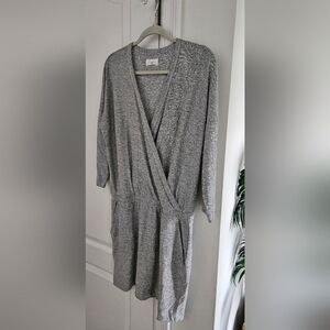Lou & Gray Gray Wrap Dress
